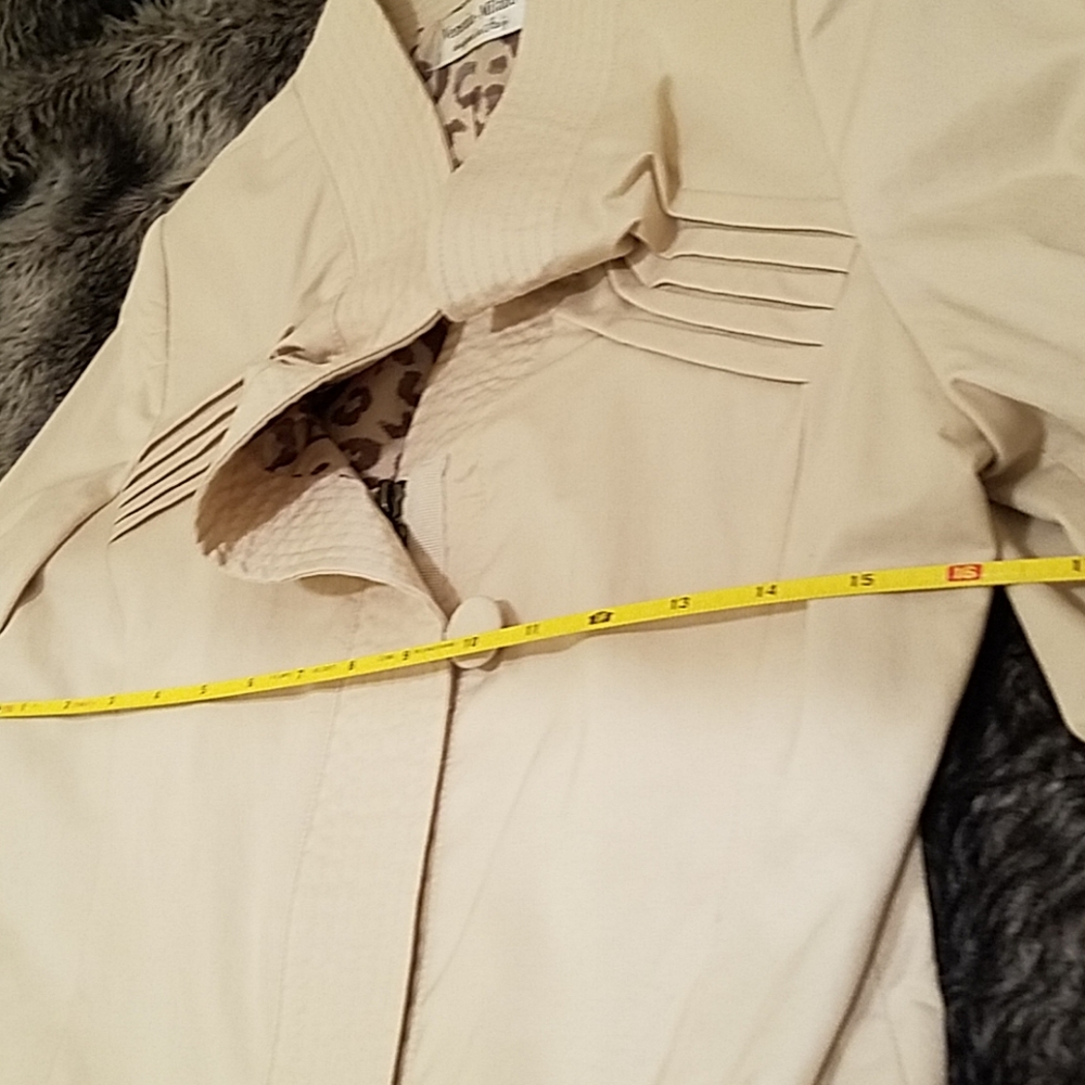 Venezia-Milano Beautiful Cream Jacket-Size S - Picture 7 of 8